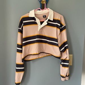 Long sleeved collared shirt